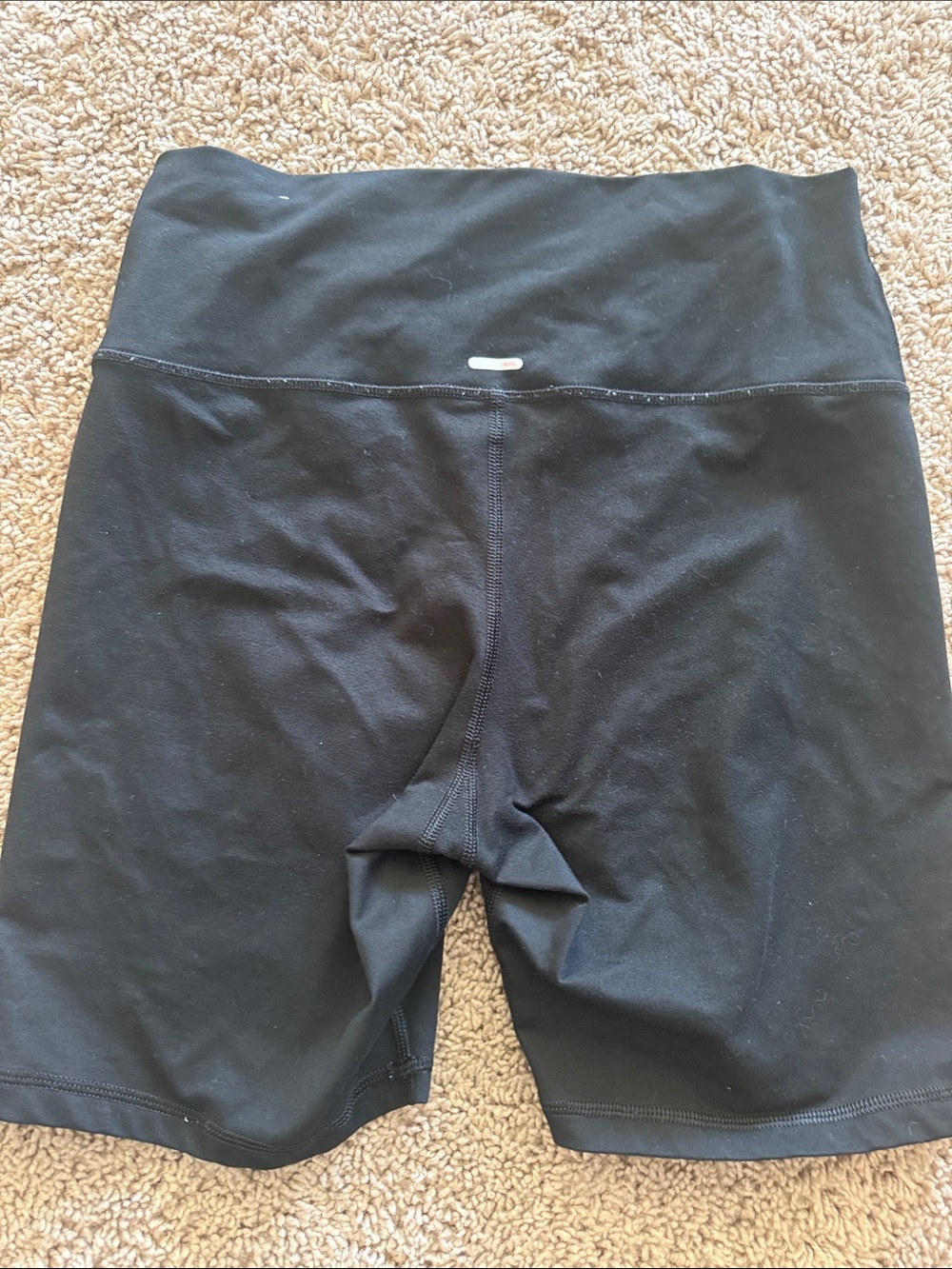 Aerie Black High-Waist Women’s Athletic Shorts